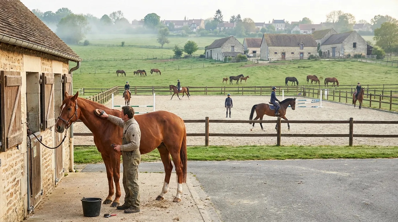 Panorama des métiers de la filière équine : écurie, compétition, élevage